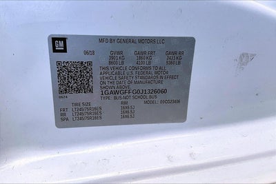 2018 Chevrolet Express Passenger 2500 LT