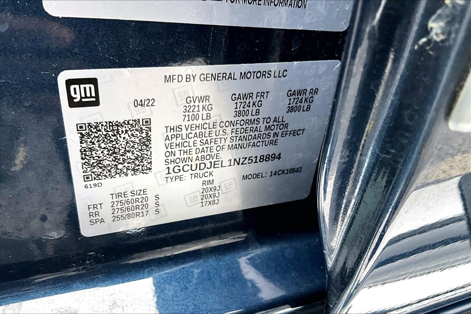 2022 Chevrolet Silverado 1500 High Country