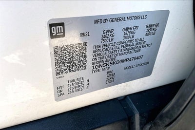 2021 Chevrolet Tahoe Premier