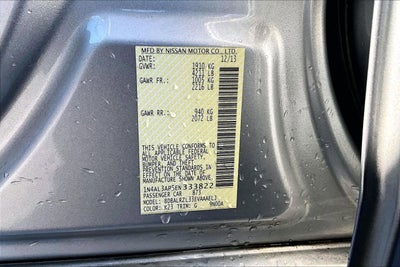 2014 Nissan Altima 2.5 S