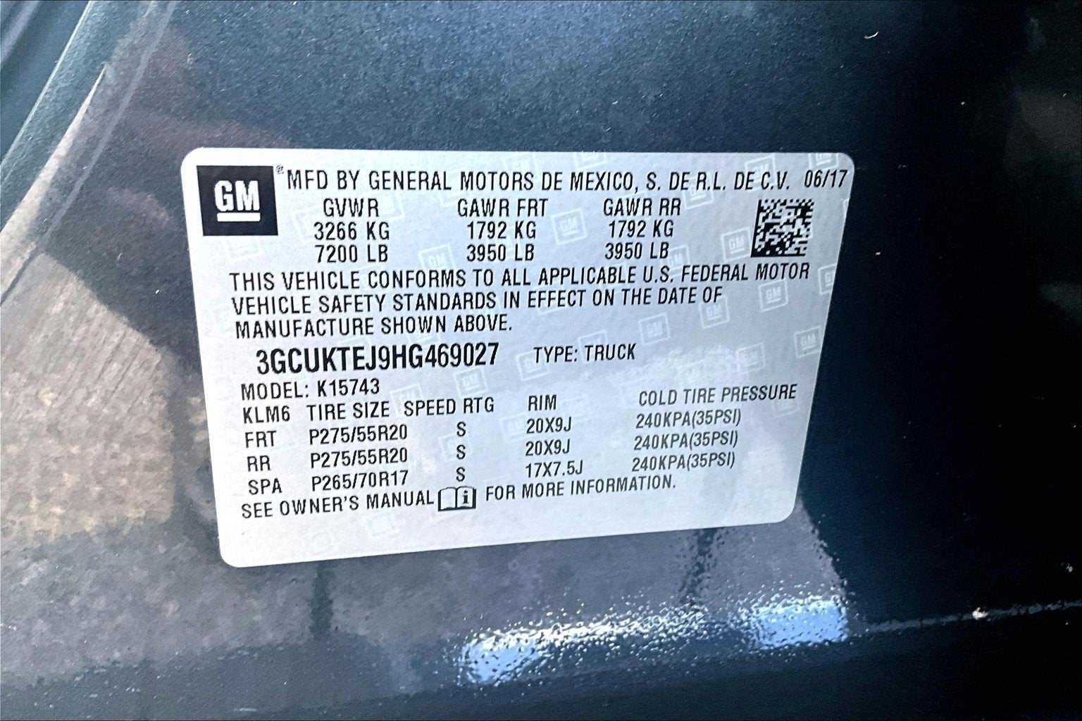 2017 Chevrolet Silverado 1500 High Country