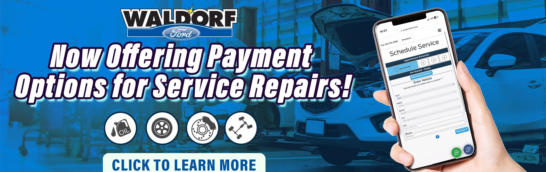 Payment Options for Service