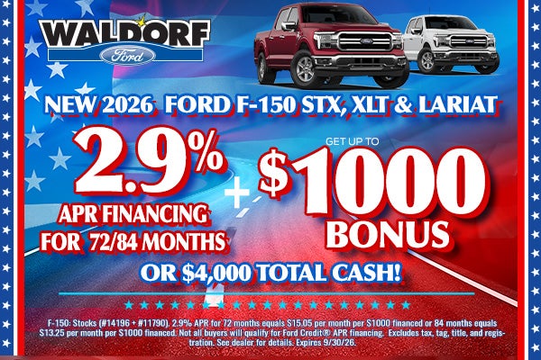 2.9% APR on F-150s