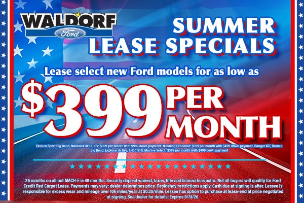 Summer Lease Specials
