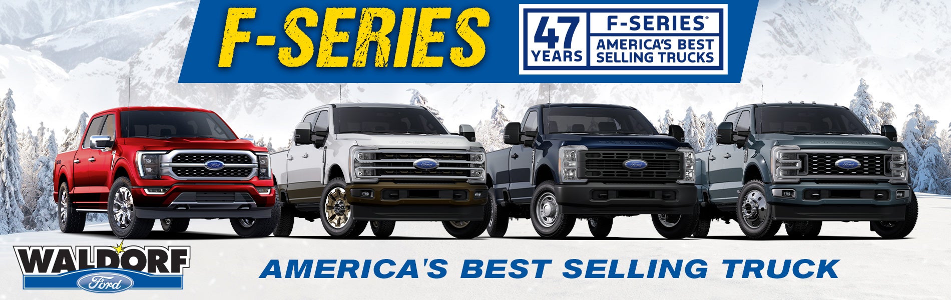 47 Years of F-Series Trucks