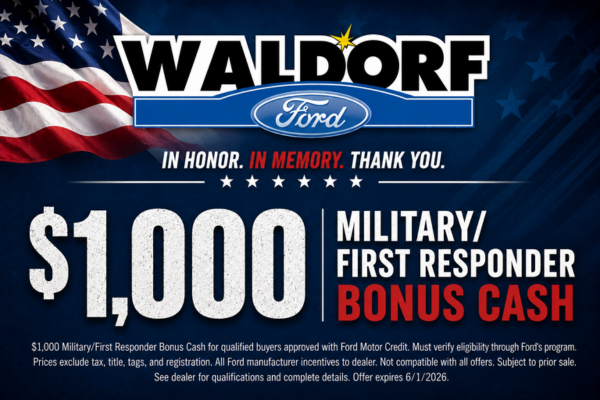 Military/First Responder MD Bonus