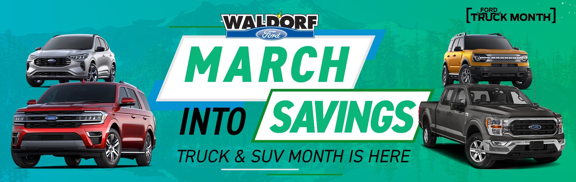 March Into Savings!