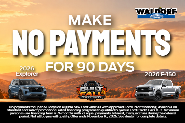Make No Payments for 90 Days