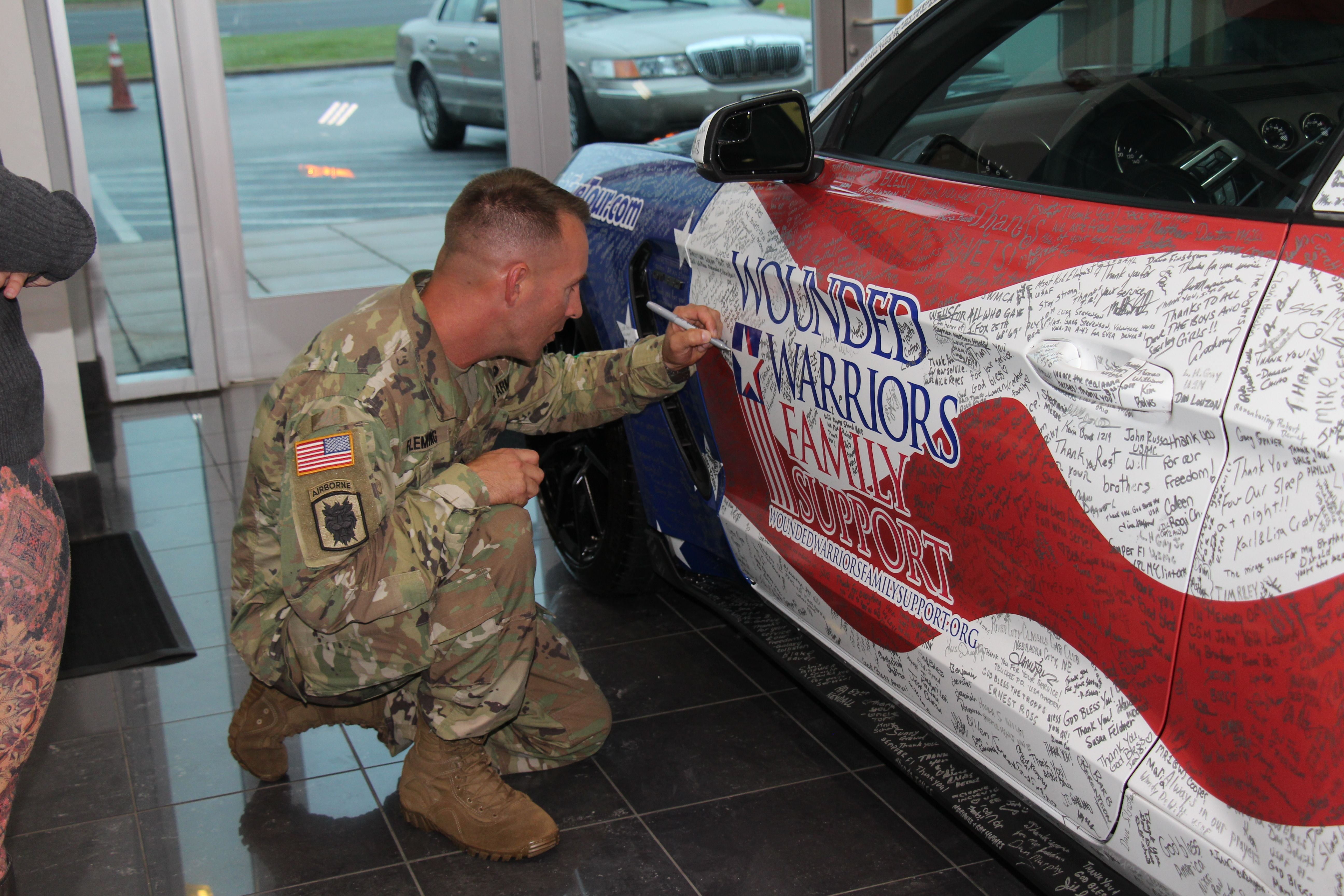 Waldorf Ford Salutes our Wounded Warriors